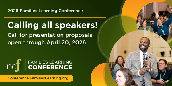 Call for proposals | 2026 Families Learning Conference